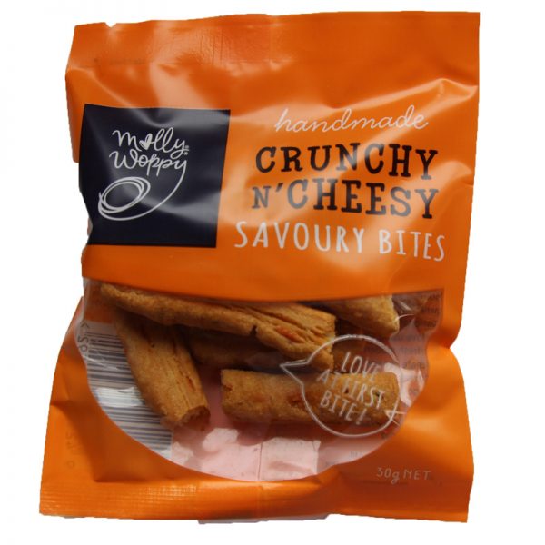Molly Woppy Crunchy N' Cheesy Savoury Bites